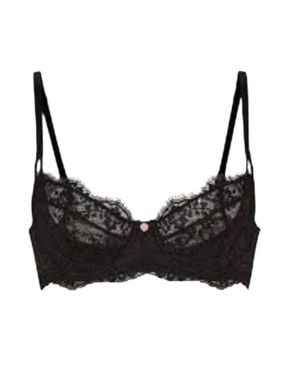 Victoria's secret Dream Angels Push-up without padding black lace Bra intimate